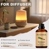 Wuvezrub Vetiver Essential Oils Organic, 120ML Pure and Natural Vetiver