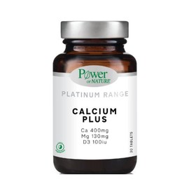 Power Health Classics Platinum Calcium Plus Ca 400 mg Mg 130 mg D3 25μg 30 Tablets