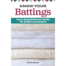 Know Your Battings: Carry-Along Reference Guide for Quilters and Sewers (Landauer) Handy Resource to Choosing and Using the Right Batting for Your Projects; 4x6 Pocket-Size Fits Easily into Your Bag