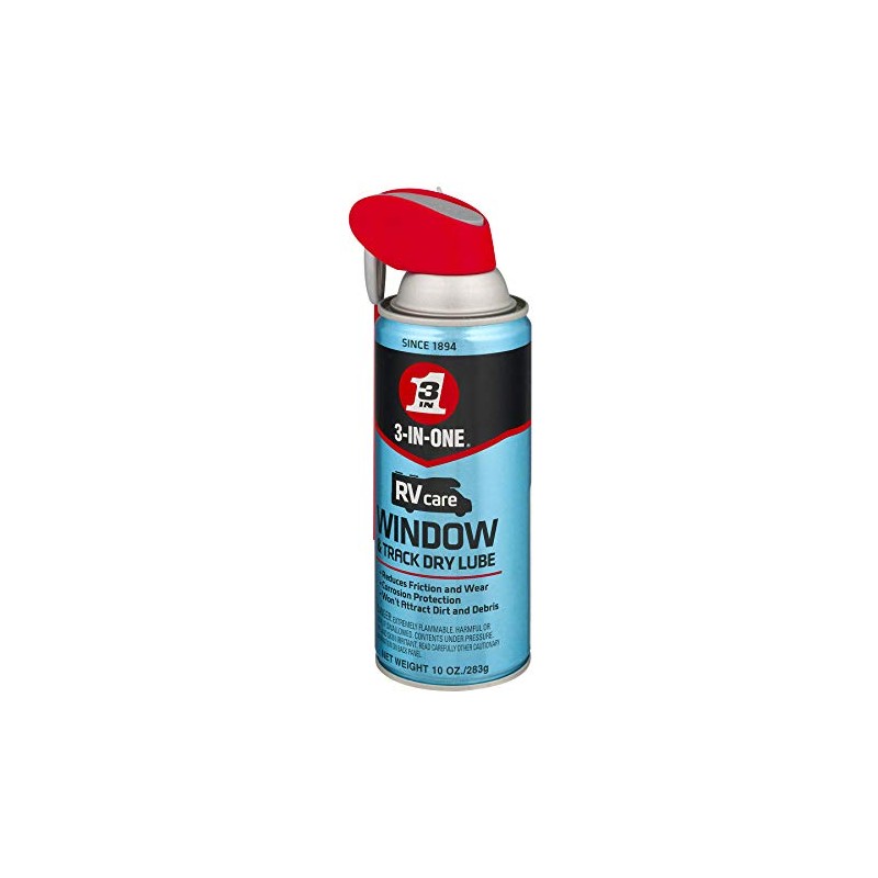 3-IN-ONE RVcare Window & Track Dry Lube with SMART STRAW