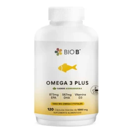 Bio B Omega 3 Plus | 873mg Epa Y 567mg Dha Sabor Hierbabuena