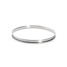 de Buyer - Runder Tortenring aus Edelstahl - Durchmesser 26 cm, Höhe 2 cm - 3091.26N