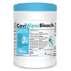 CaviWipes Bleach Towelettes (6" x 10.5") 90/Can