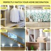 Macarrie 12 Pack Wireless LED Puck Lights, Under Cabinet Lighting,