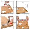 Tirrinia Portable Wine Picnic Table, Ideal Wine Gift for Women