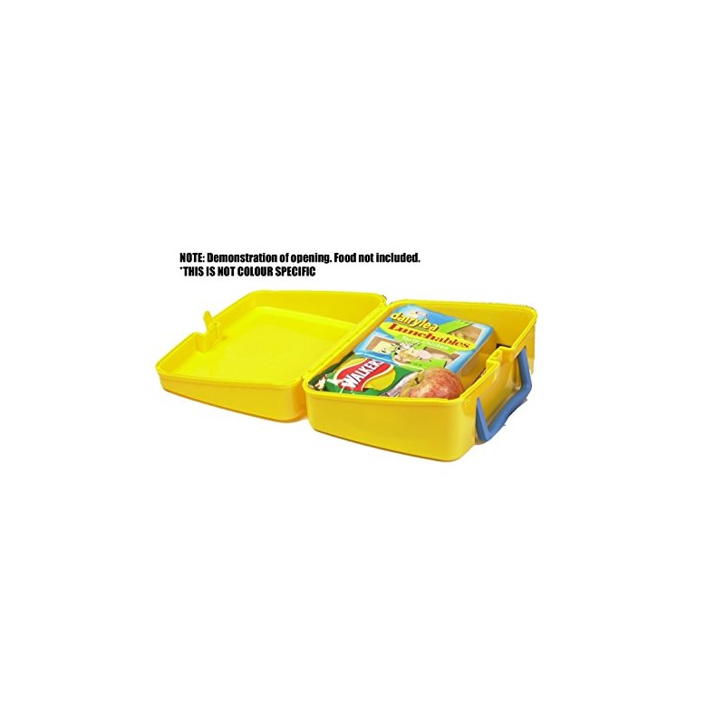 Lunchbox Yellow with White Hadle