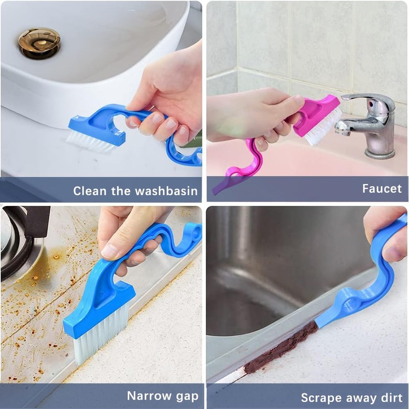 14 Pcs Small Crevice Cleaning Brush Set, Multifunctional Groove Gap
