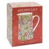 The Leonardo Collection LP94943 Ceramic Jug | Golden Lily design