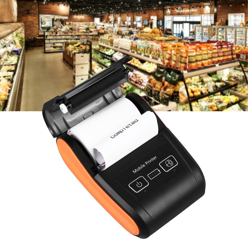 58mm Thermal Printer Bluetooth 4.0 Wireless Multifunction Mini Portable Thermal