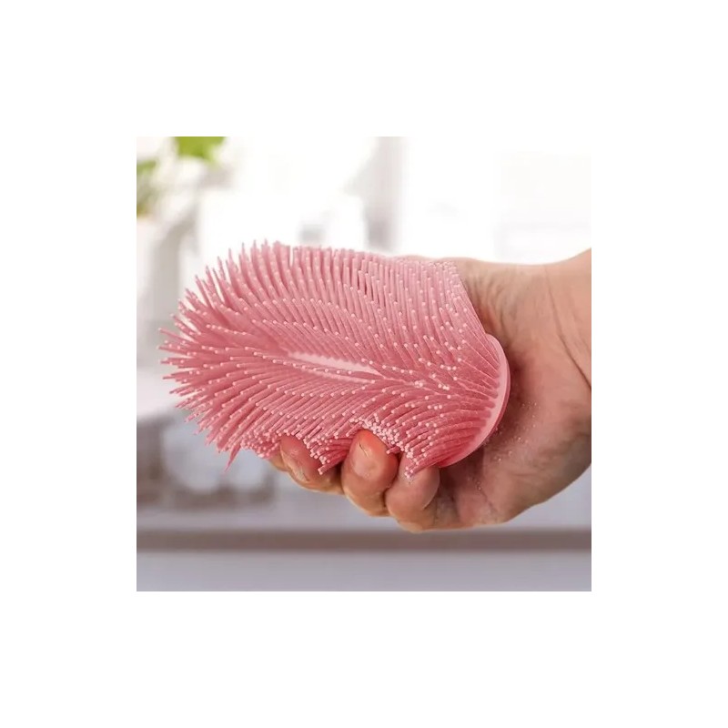 Juego 2 Cepillos Corporales Exfoliantes Silicón