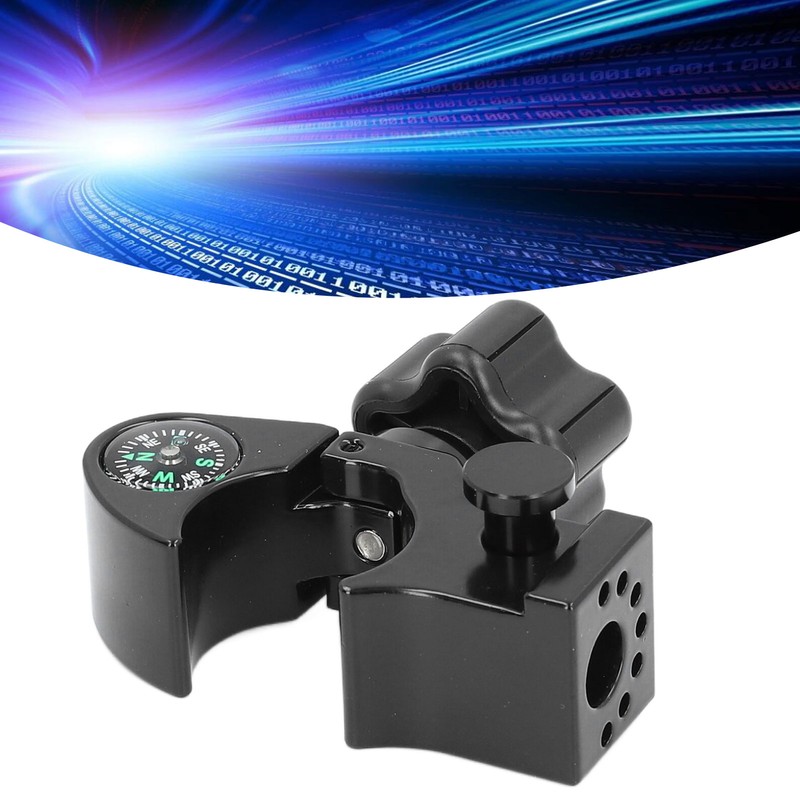 32mm Range Pole Cradle Bracket Aluminum Alloy Universal Portable Data