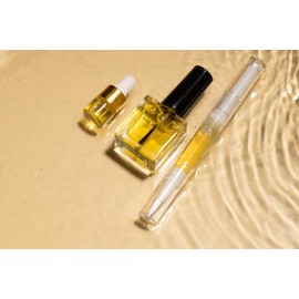 Twinkled T Nail Honey - Organic Nail Strengthening Treatment for Growth, Strength, & Moisture Nail Care Blend Cuticle Oil (Trio (Pen, Bottle, & Dropper))