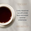 Rishi Tea English Breakfast Tea - Organic Sachet Tea Bags,