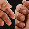 4 Pcs Butterfly Finger Picks - Adjustable Alloy Thumb Picks