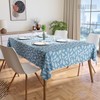 Encasa Homes Cotton Printed Tablecloth of Length 57''x84'' for 6