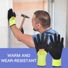 LOCCEF 2 Pairs Winter Work Gloves for Men and Women,