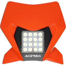 Acerbis 2983305226 VSL LED Headlights - Orange