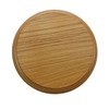 200mm Oak Veneered Plinth for lamps and Trophies