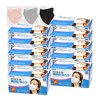 AirKop 3D Bird-Beak Color Masks, 300 Count (30 Count x 10 Boxes) (Individually Packaged) Gray
