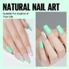 TOMICCA UV Nagellack Pastel, 15ml Macaroon Grün Gel Nagellack, Soak