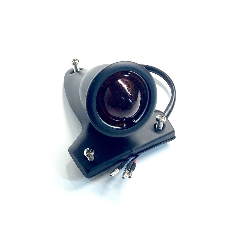 Harley Custom Parts [LED Tail Lamp]: Vintage Replica (Black) /
