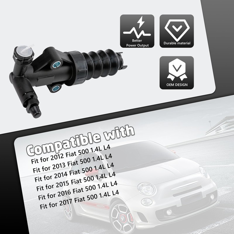OTINUBEE 55261309AA Clutch Slave Cylinder Fit for Fiat 500 1.4L