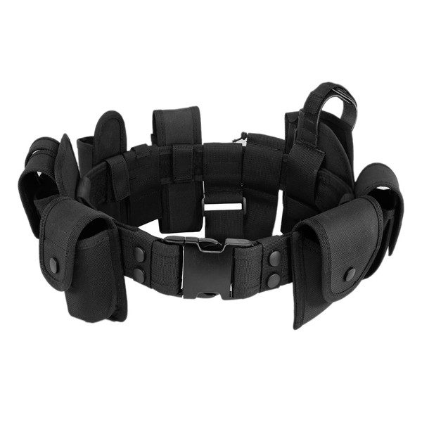 KDKDXV 10 in 1 Police Utility Belt Tactical Security Guard