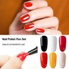 Gel Nail Polish Pen 6pcs One Step Nail Gel Pen