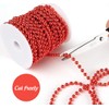 Anstore 15M Christmas Bead Chain, Christmas Bead Garlands for Christmas