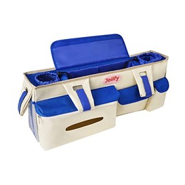 Joiify Double Stroller Organizer with Cup Holders & 6 Pockets, Large Parent Console Caddy Bag for BOB Duallie & Baby Jogger City Mini GT