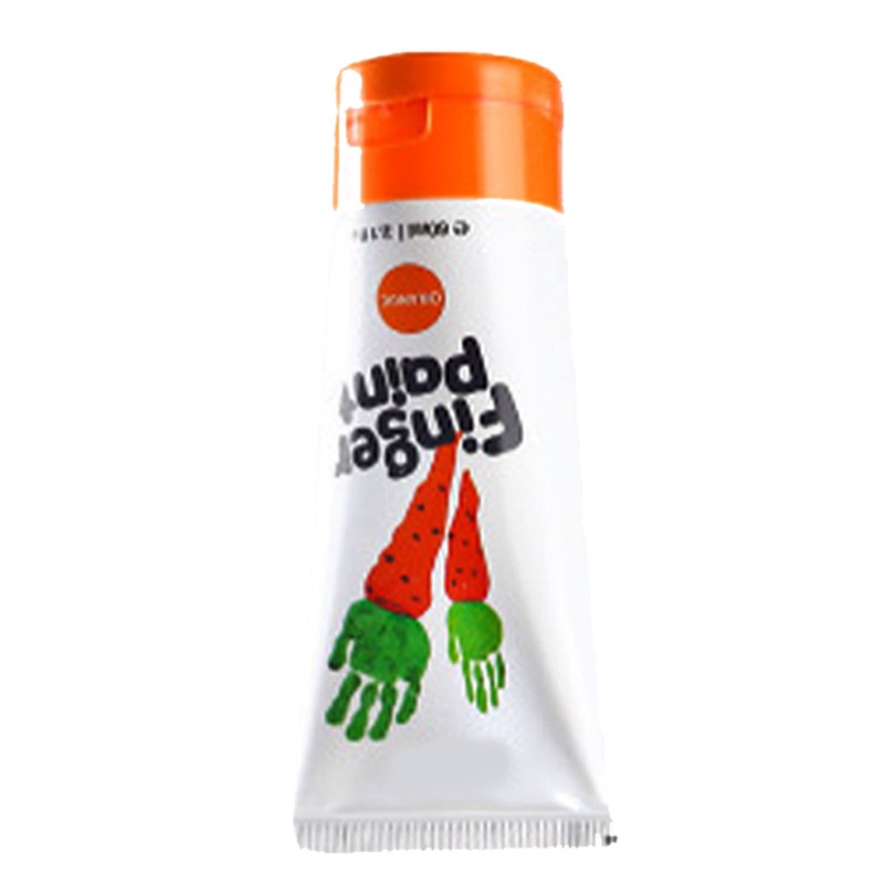 60ml Safe Finger Paints Bright Colors Washable Art Painting Supplies