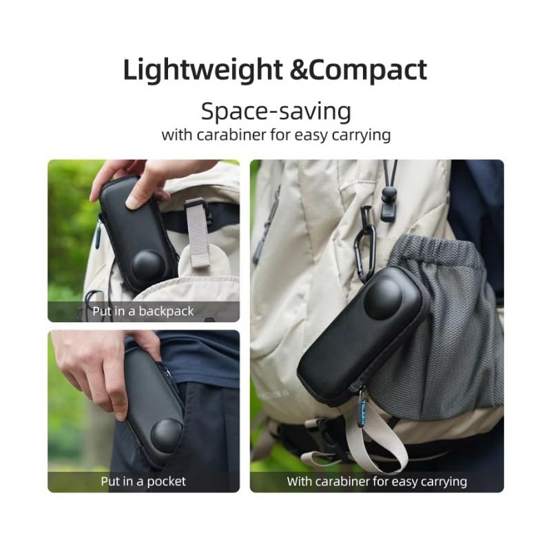 CamGo Telesin Protective Carry Case for Insta360 X4 / X5