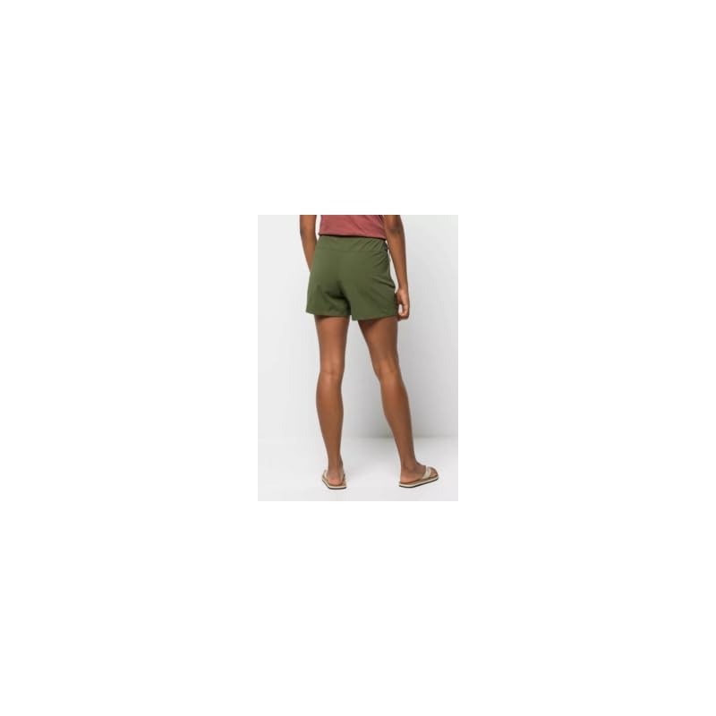 Jack Wolfskin Women's Wanderthirst Shorts, Green, 40
