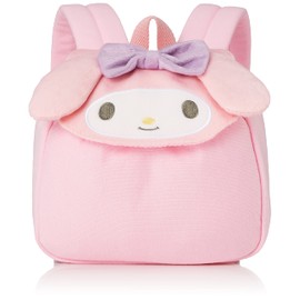My Melody DMM2-2900 Women's Flap Petite Backpack, Pink, Pink