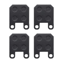 GNXfixt 4 x Brake Pads for Speedfight 1 2 Jetforce C-Tech Elyseo 50 Electric Motorcycle, Brake Pads 45 x 35 mm 25 mm Hole Diameter Front Rear