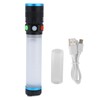 Emergency Light Multifunction Flashlight 8 Lighting Modes Alarm Sound Hook