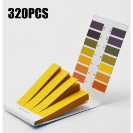 Unbranded 1-14 pH Indicator Test Strips Laboratory Paper Litmus Tester Urine Saliva160-400 - 320pcs