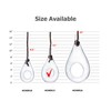 WGV Hanging Planter Terrarium, Width 6", Height 11", DIY Clear