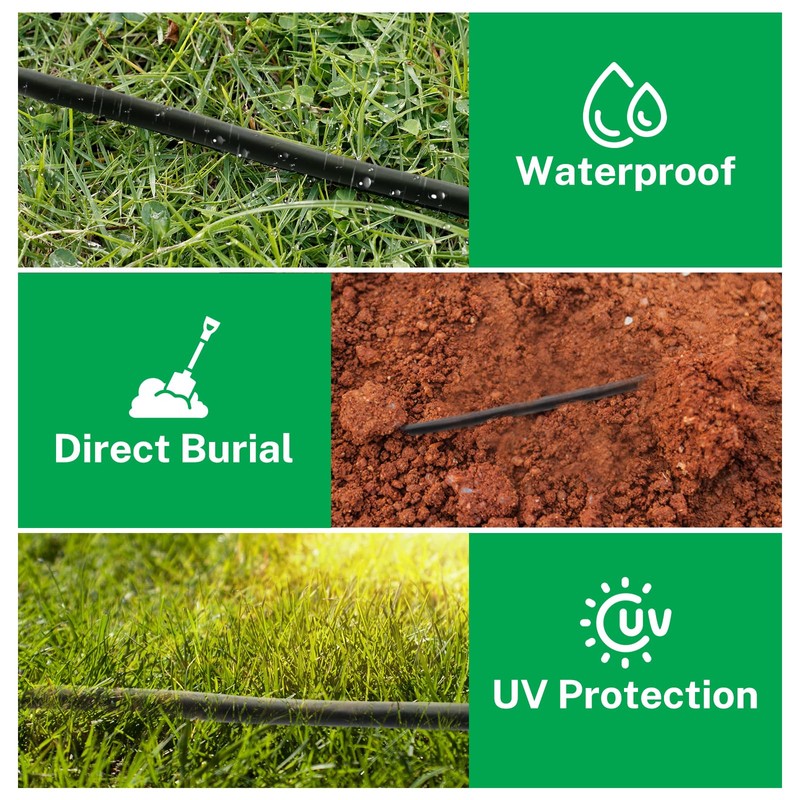 FIRMERST 18/7 Solid Sprinkler Wire for up to 6 Valves