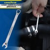 Goodyear 12mm Spanner-Chrome Vanadium Steel| Precision Engineered for Tightening and