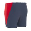 Kes-Vir Incontinence Boy's Swim Shorties in Slate/Red, 7-8 years