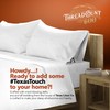 TEXAS LINEN CO. 100% Egyptian Cotton Pillow Cases Set of