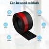Door Sweep, Door Draft Stopper, Self Adhesive Weather Stripping 2"