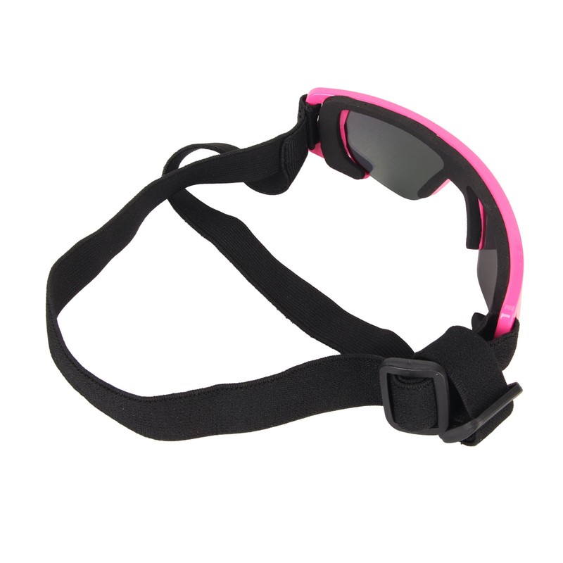 Dog Goggles UV Protection Waterproof Sandproof Soft Frame Adjustable Breathable