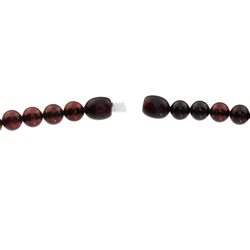 Chain – Ball 6 mm – Amber, Plastic amber Plastic,