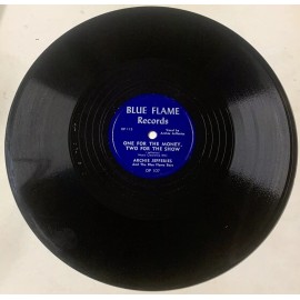 Archie Jefferies COUNTRY 78 G.I. Talking Blues/One For The Money BLUE FLAME HEAR