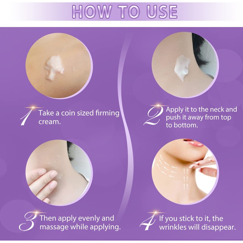 Neck cream, neck cream, neck cream, (B)