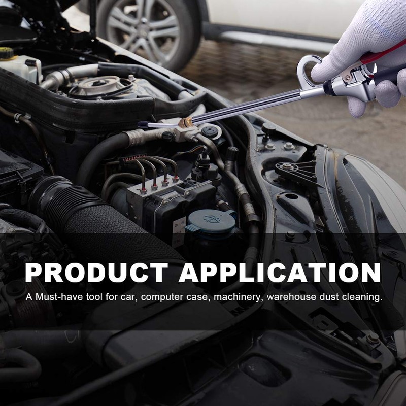 High Volume Powerful Air Blow Gun with Extensible Air Flow