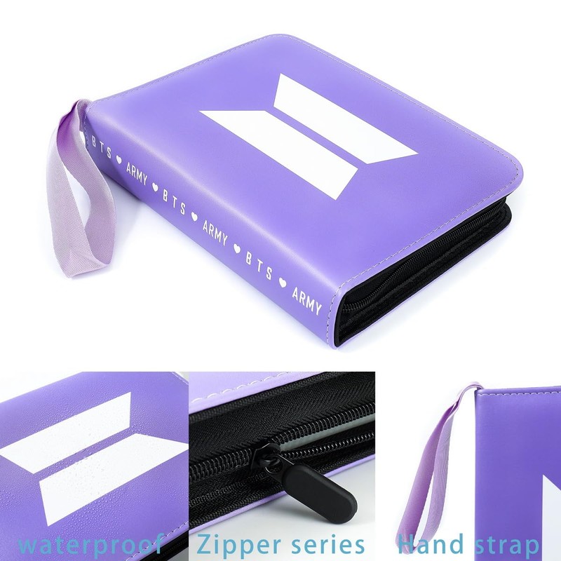 Photocards Binder 400 Pockets Album Photo Card Holder Collection Merch
