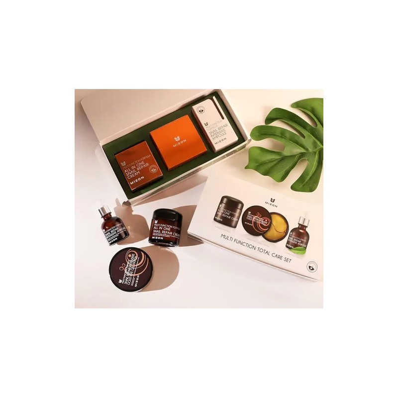Mizon, Juego De Cuidado Total, Rutina De Skincare, Baba De